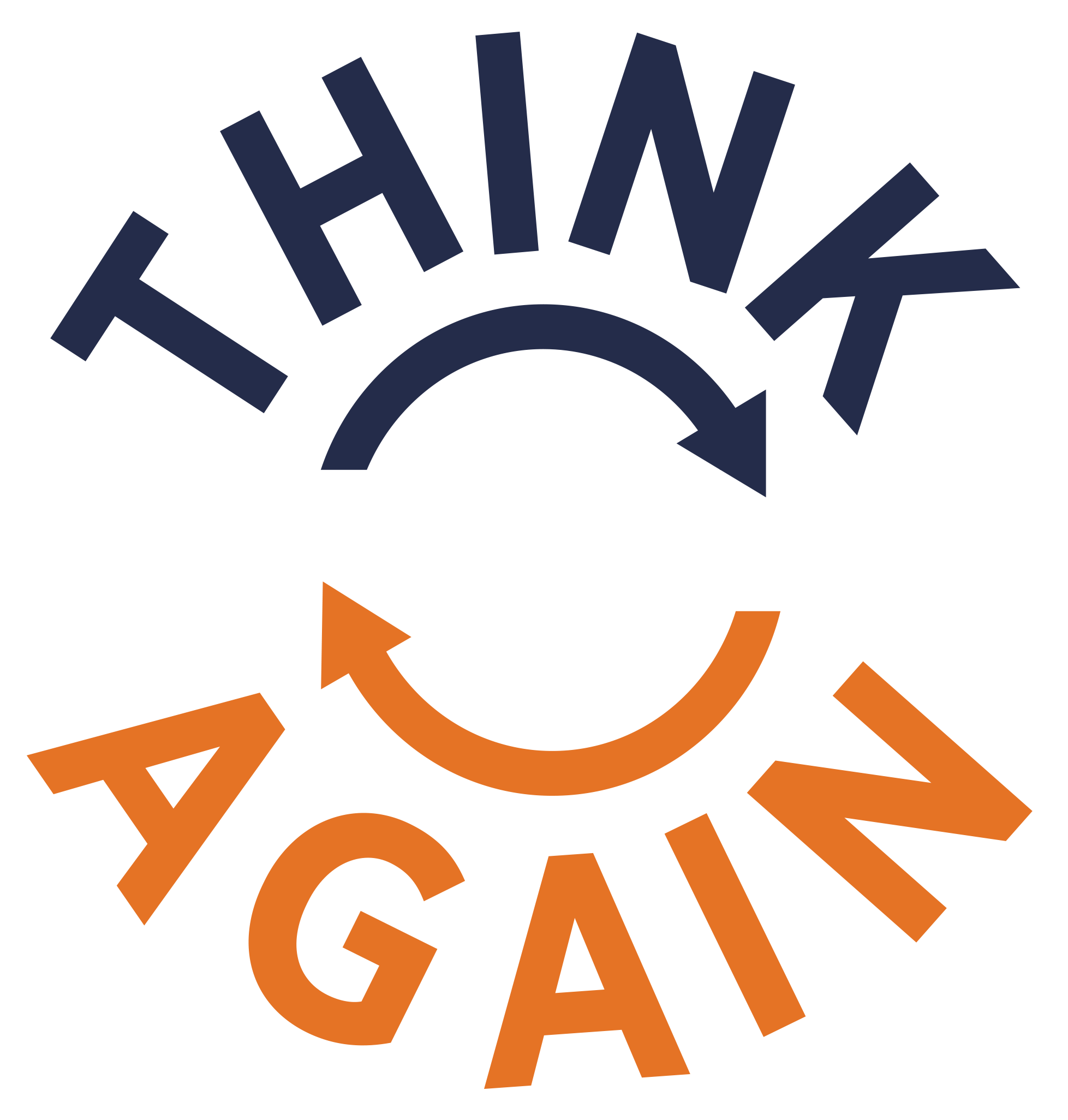 Think Again logo